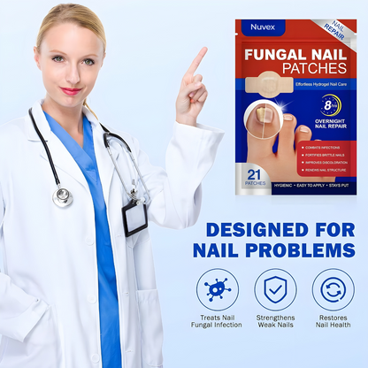 21Pcs Fungal Nail Patches